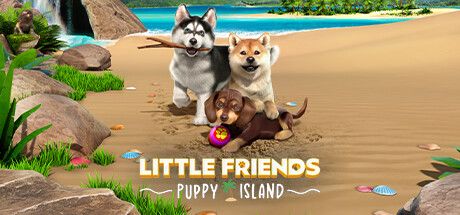 Little Friends: Puppy Island box art for Nintendo Switch